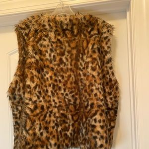 IKnit Faux Fur Vest